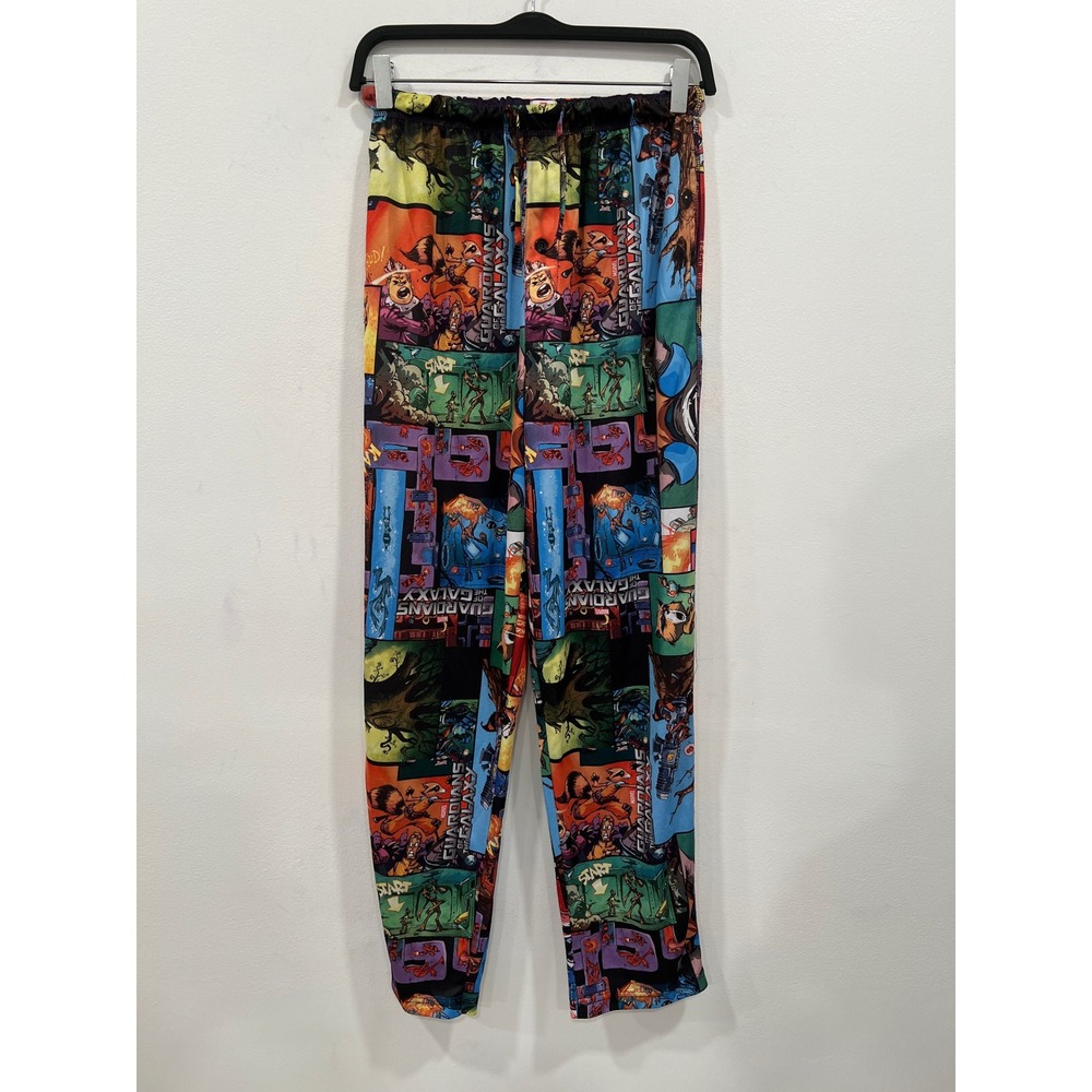 Marvel Pajama Pants Kids Pre teen Small Multicolor Guardians of the Galaxy Comic